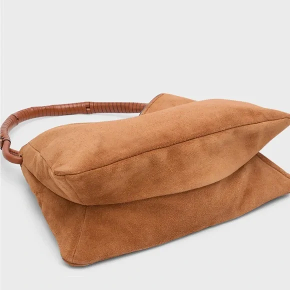 STAUD STAUD
Valerie Zip Suede Shoulder Bag - Picture 7 of 13